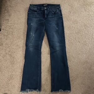 Express Women's Dark Blue Boot cut